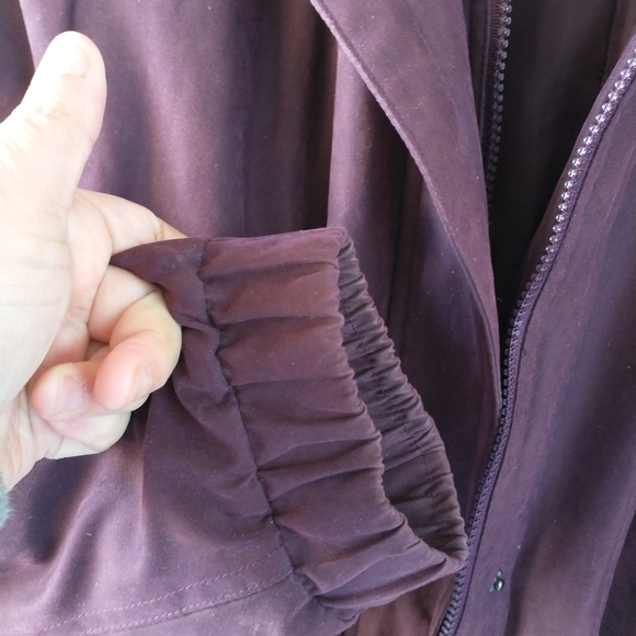 Croft & Barrow Purple Long Sleeve Jacket - Picture 5 of 7